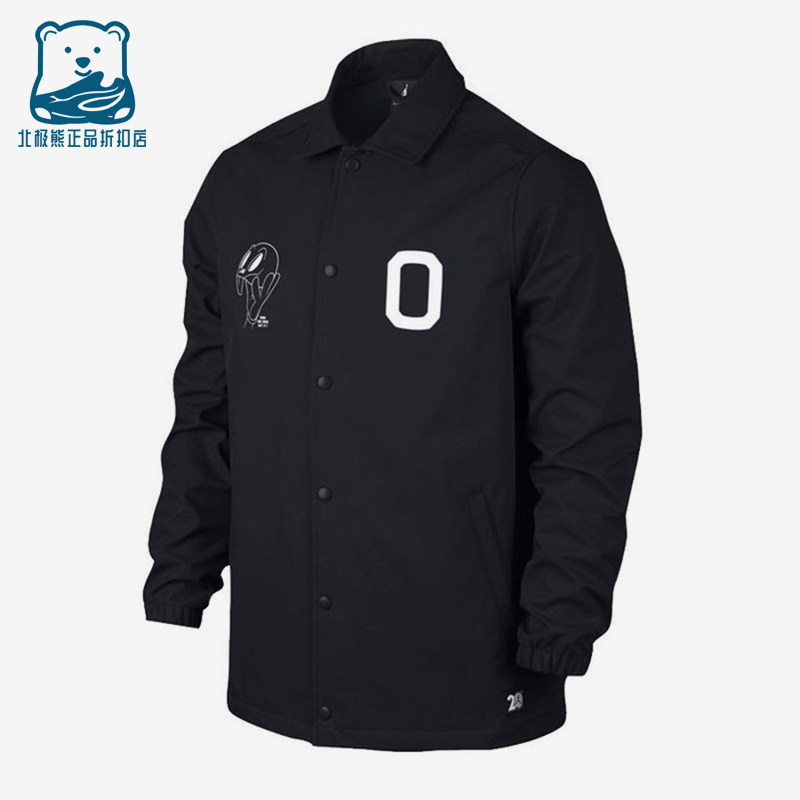 Nike/耐克正品Jordan男士印花衬衫式休闲夹克外套819120-010