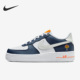 耐克 1GS女子大童运动休闲鞋 正品 Nike Air Force FN7239 410