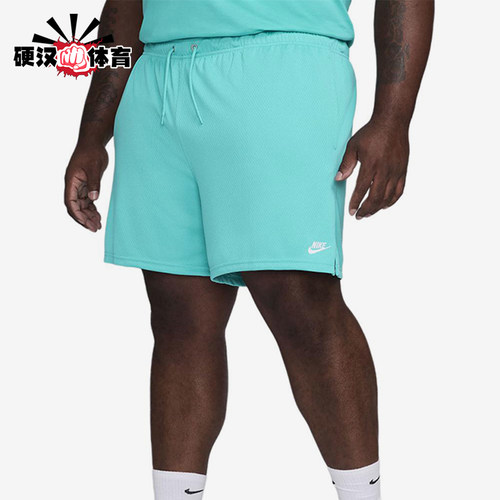 Nike/耐克正品男士Logo刺绣松紧腰短款休闲短裤FN3514-345
