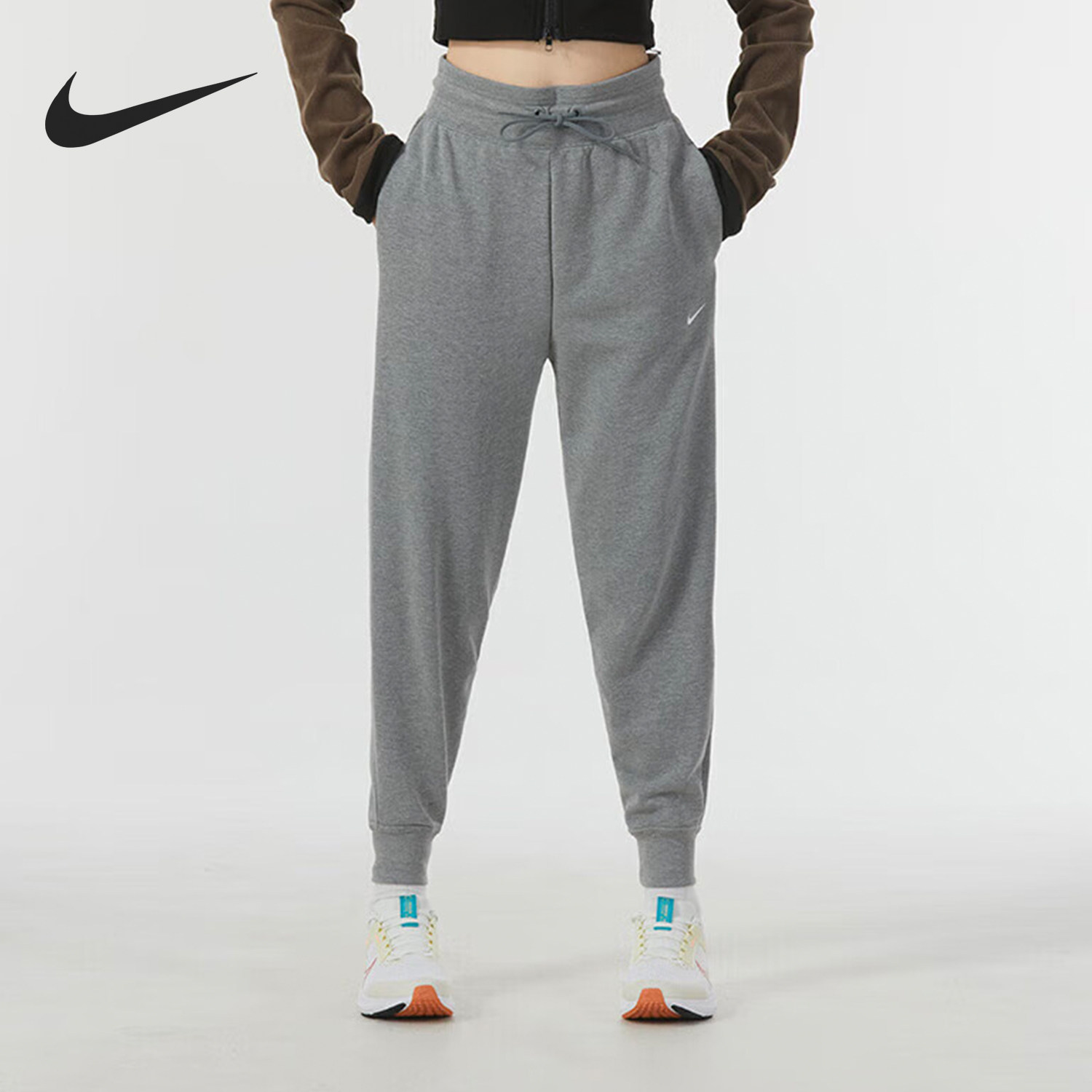 Nike/耐克正品当季新款女士休闲运动透气针织长裤FB5435-091
