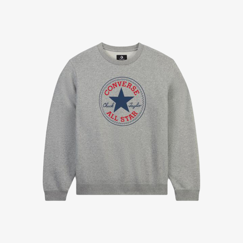 Converse/匡威正品新款男女简约休闲加绒卫衣套头衫10025472-A03