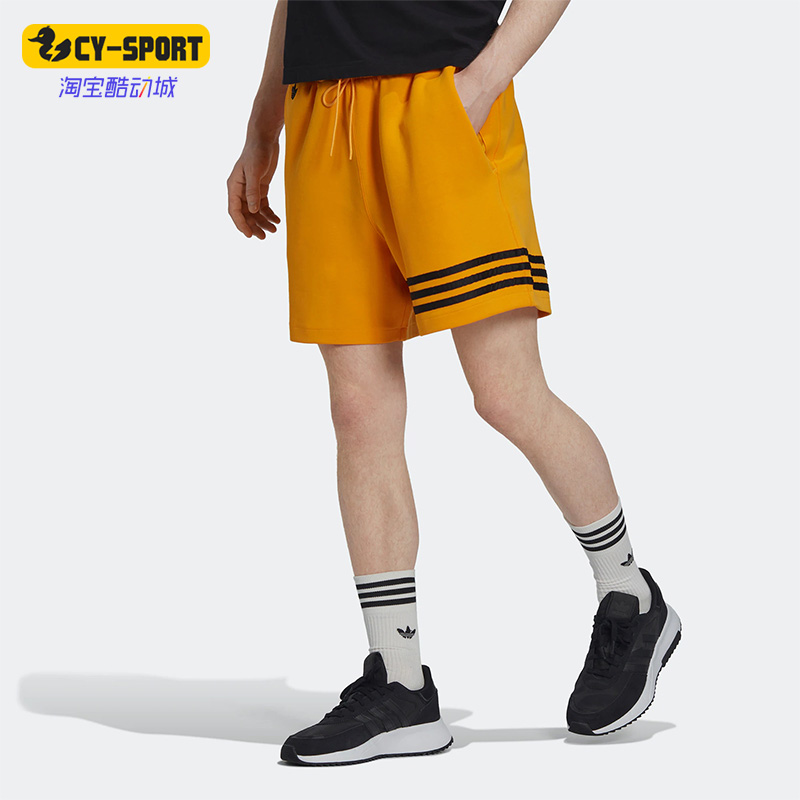 Adidas/阿迪达斯正品三叶草NEW C SHORTS男子休闲运动短裤 HN6593