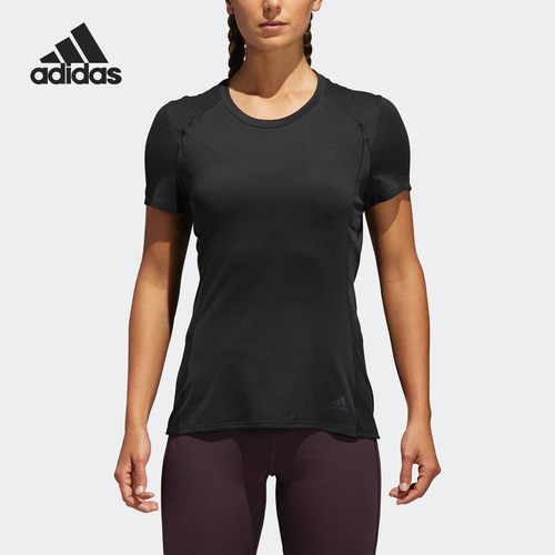 Adidas/阿迪达斯正品女装当季新款跑步训练舒适透气短袖T恤CE0594