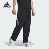 阿迪达斯 简约梭织运动休闲九分裤 正品 男士 JE1345 新款 Adidas