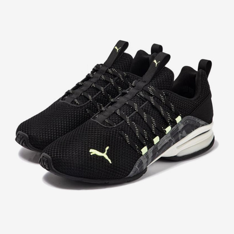 Puma/彪马正品Axelion新款男黑白色日常通勤跑步鞋310128-02