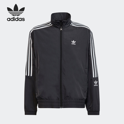 阿迪达斯三叶草儿童运动夹克外套