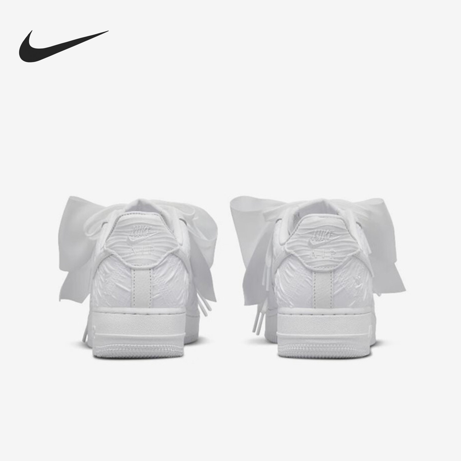 Nike/耐克正品Air Force 1女士蝴蝶结时尚休闲板鞋DV4244-111,运动鞋new,板鞋,淘宝优惠券,粉丝福利购,淘宝优惠卷