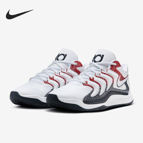 Nike/耐克正品KD17 EP男士运动透气缓震实战篮球鞋FJ9488-101