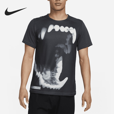 Nike/耐克正品夏季新款男子运动休闲印花短袖T恤DV9296-010