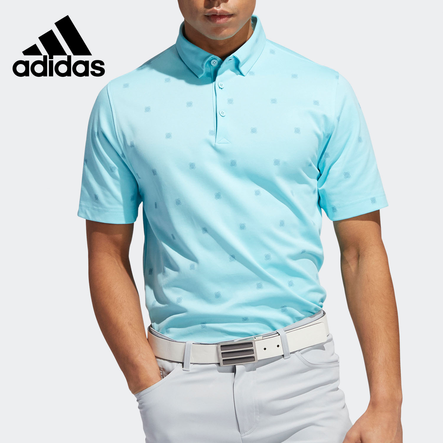 Adidas/阿迪达斯正品男子高尔夫训练运动短袖POLO衫 FR8994
