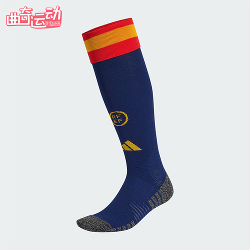 Adidas/阿迪达斯正品2025新款男女经典足球运动袜一双装JM3842