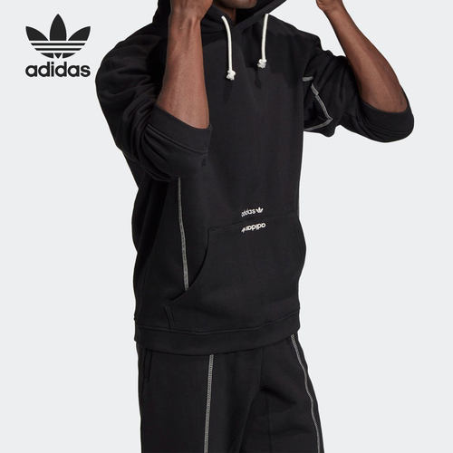 Adidas/阿迪达斯正品三叶草当季新款男子运动休闲连帽卫衣GD9307