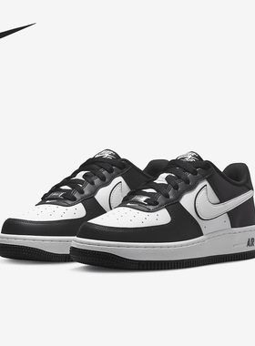 Nike/耐克正品Air Force 1 GS女子大童运动板鞋DV1621-001