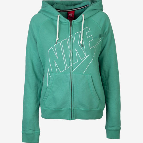 Nike耐克正品AS RALLY FZ女款连帽针织长袖拉链卫衣642736-347