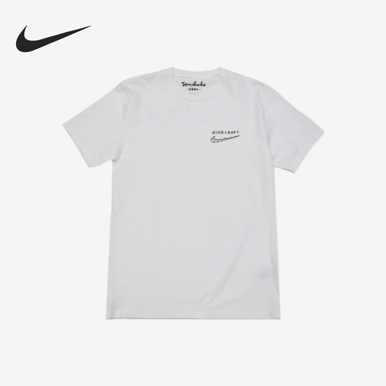 Nike/耐克正品Tom Sachs男女透气简约字母针织短袖T恤DM4732-100