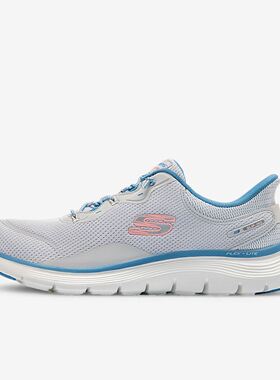 Skechers斯凯奇正品Flex Appeal女款低帮舒适跑步鞋150218-GYMT