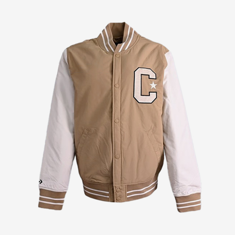 Converse/匡威正品运动你男女同款拼接字母印花棉服10024655-A01