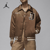 JORDAN女士复古宽松保暖拼接外套FV7138 Nike 耐克正品 223