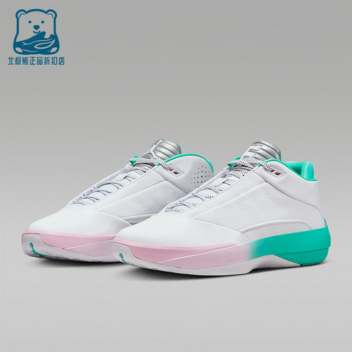 Nike/耐克正品JORDAN男士训练中帮耐磨减震运动篮球鞋IQ5380-100