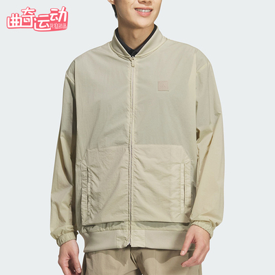Adidas/阿迪达斯正品CM JK男士简约梭织耐穿拉链运动外套KD0926