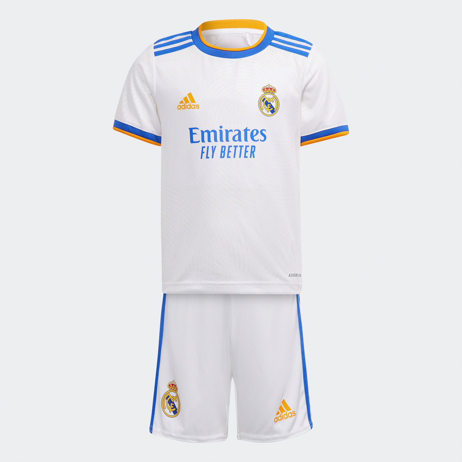 Adidas/阿迪达斯正品夏季小童宽松透气运动运动套装GR4011