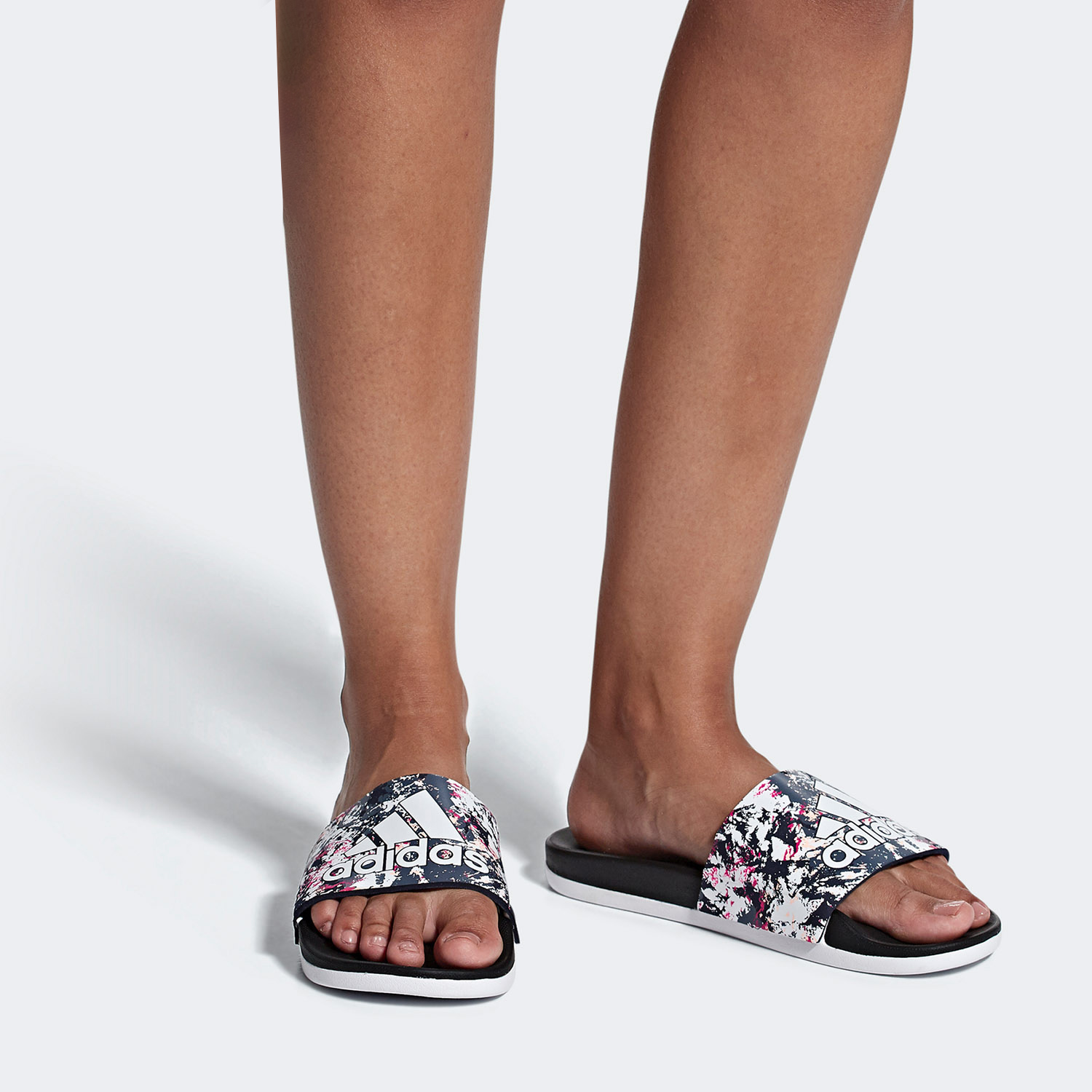 Adidas/阿迪达斯正品 ADILETTE COMFORT男女夏季运动拖鞋 B43827