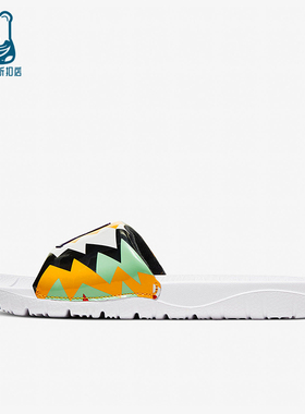 Nike/耐克正品JORDAN GS女子大童轻便运动透气一字拖鞋CD5472-102