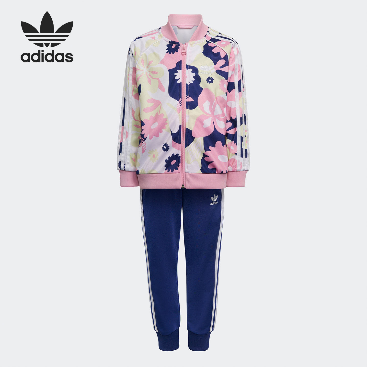 Adidas/阿迪达斯正品三叶草春季新款小童运动长袖套装 HC4606,童装/婴儿装/亲子装,套装,淘宝优惠券,粉丝福利购,淘宝优惠卷