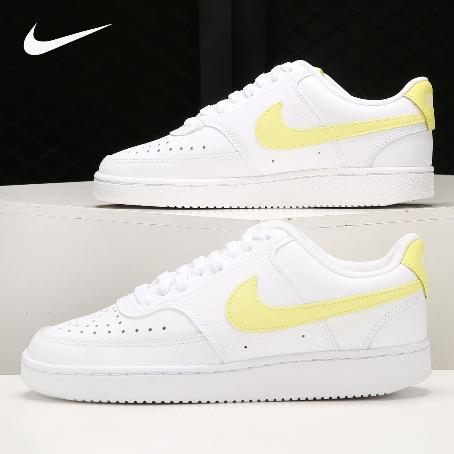 Nike/耐克正品女子当季新款板鞋运动鞋低帮复古休闲鞋CD5434-109