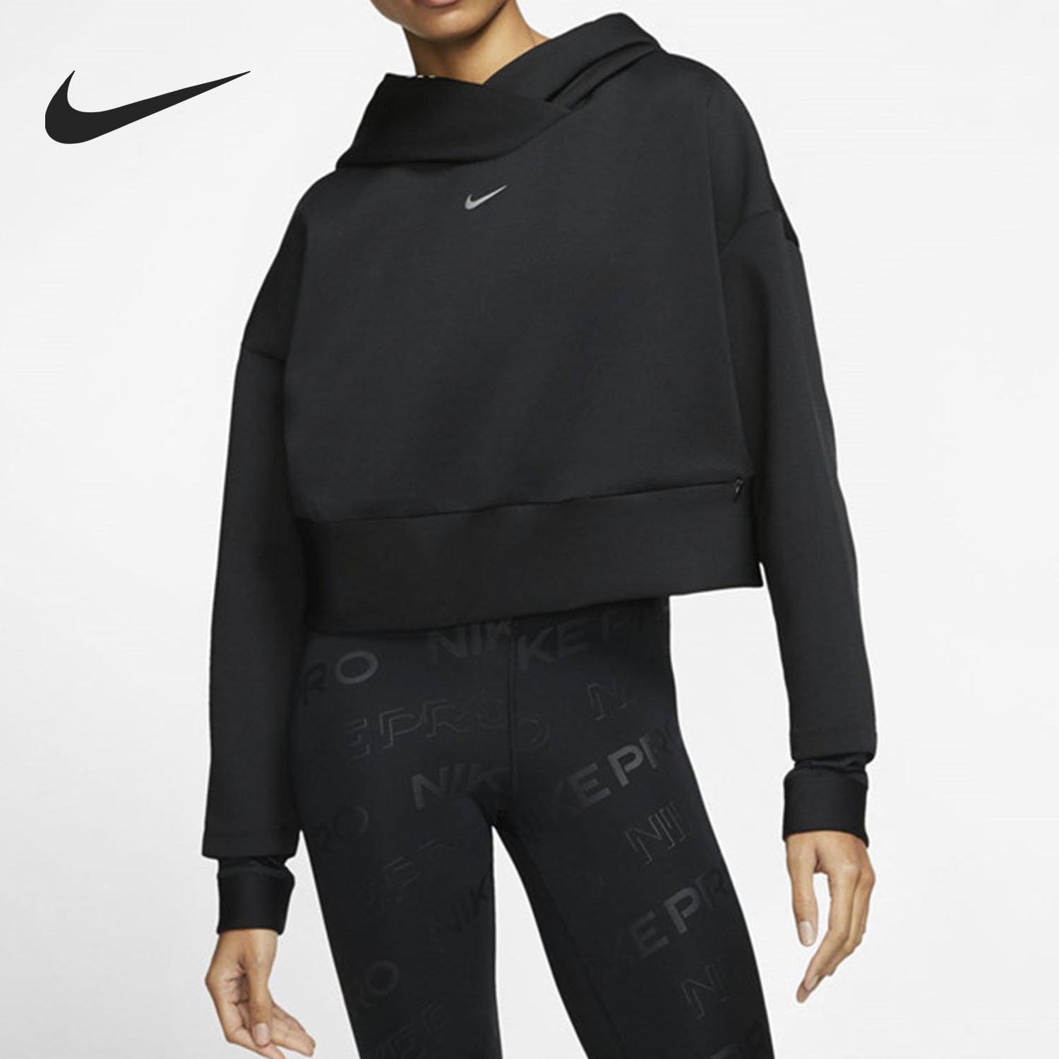 耐克女子宽松连帽套头衫