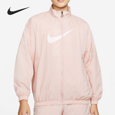 Nike/耐克正品梭织立领夹克新款女宽松经典夹克外套DM6182-601
