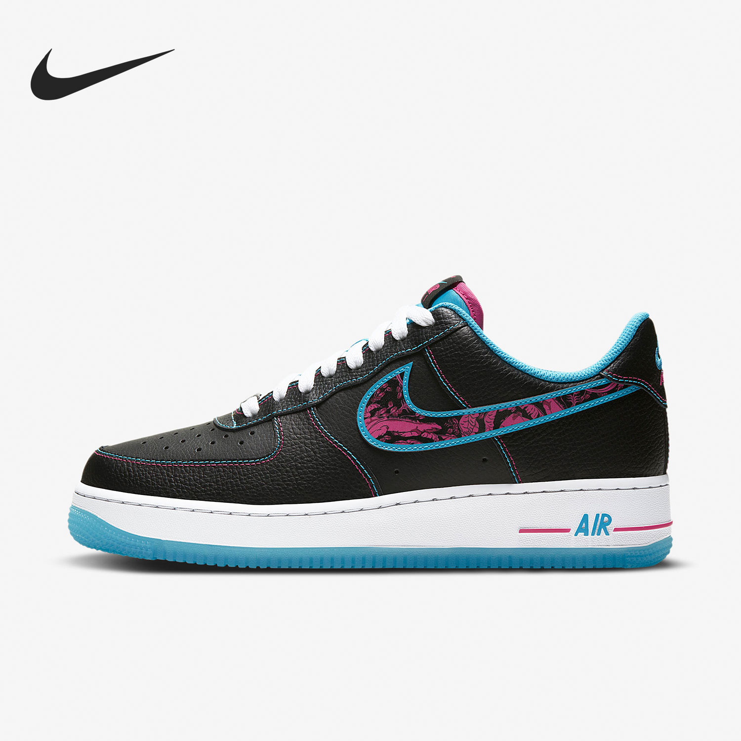 Nike/耐克正品男士空一号合成革耐磨低帮板鞋DD9183-001