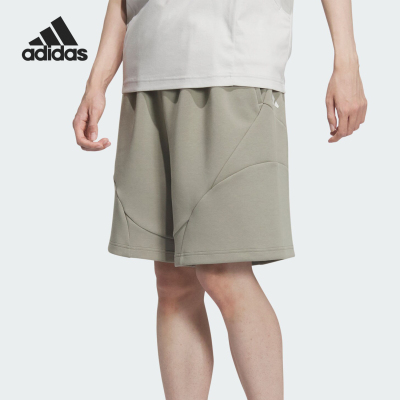阿迪达斯男士运动透气短裤