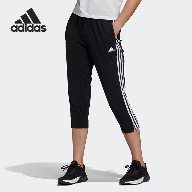 Adidas/阿迪达斯正品 W 3S SJ 34 PT 新款女子运动七分裤 GM5539