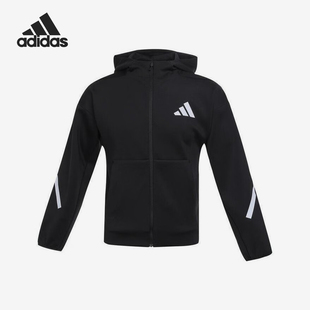 Adidas/阿迪达斯正品2025大童连帽运动休闲户外外套JL9281