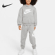 耐克正品 2024新款 小童加绒保暖休闲运动套装 Nike FV6007 063