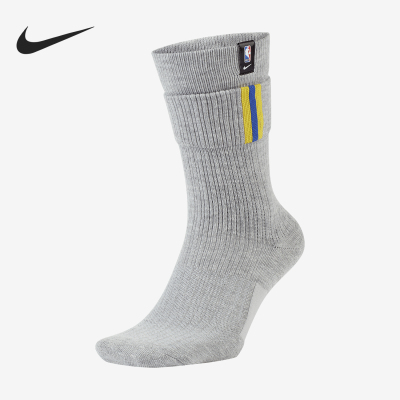 NIKE/耐克正品 GSW U SNKR SOX CREW - NBA CTS男女中筒袜 CK6896