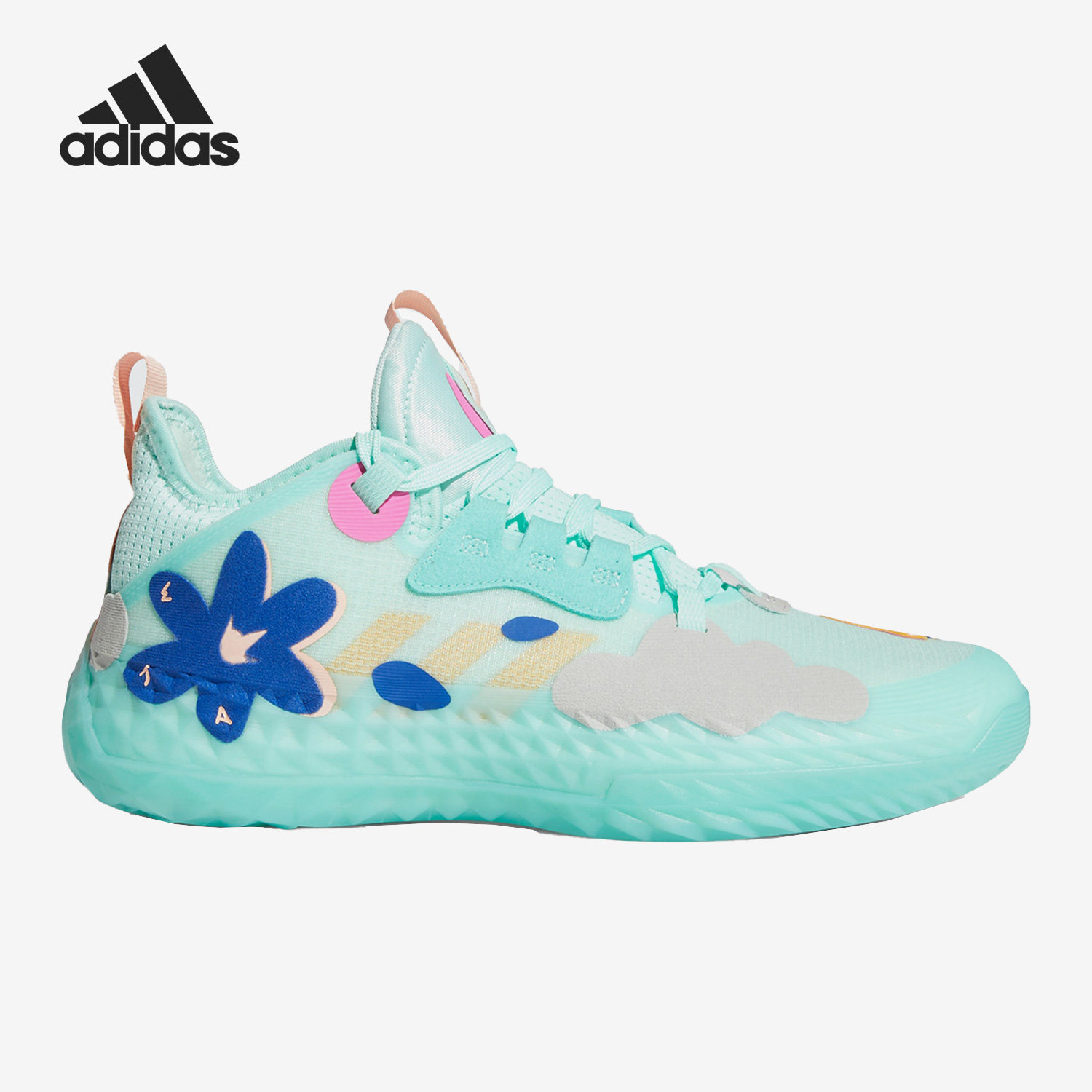 Adidas/阿迪达斯正品哈登5代签名版男士耐磨专业篮球鞋H68685