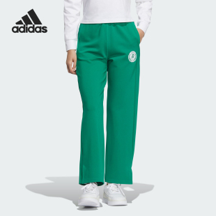女士运动休闲直筒长裤 2023新款 JE3614 阿迪达斯正品 Adidas