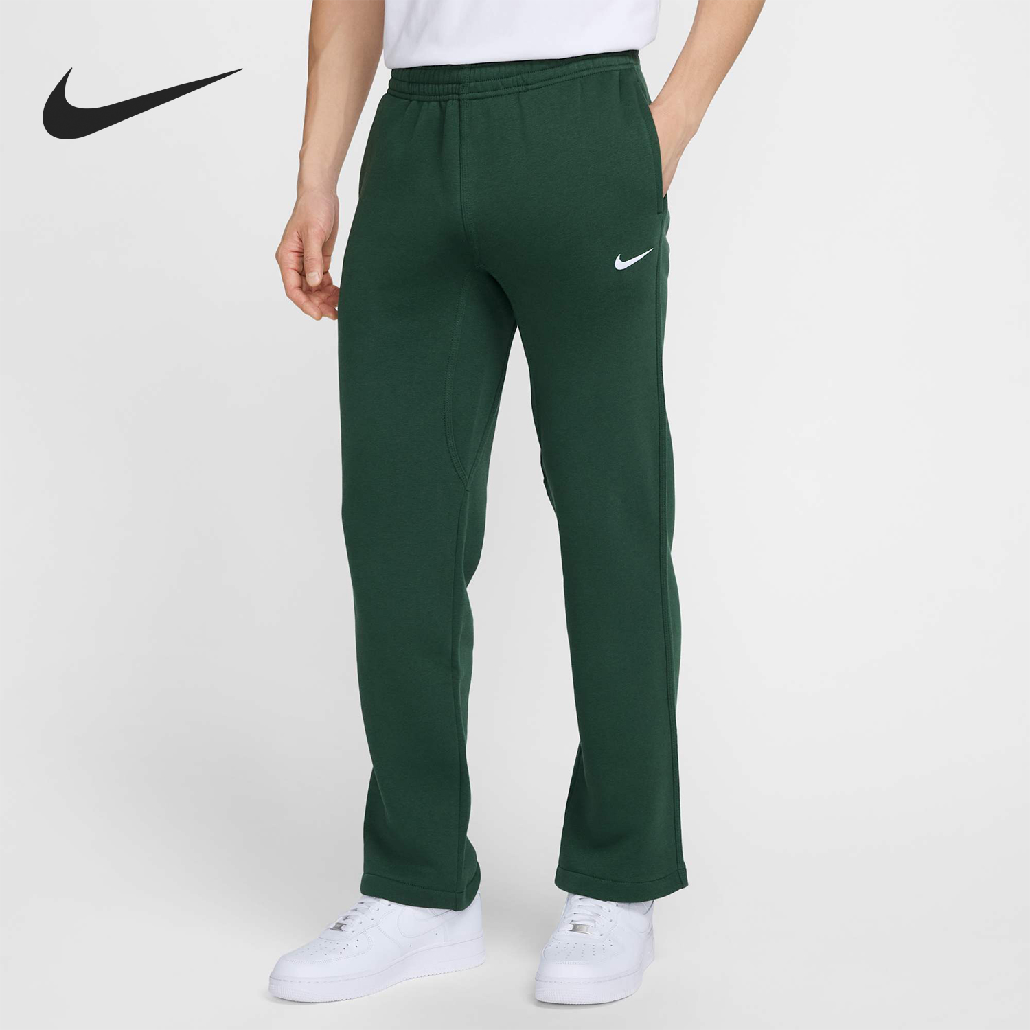 Nike/耐克正品冬季新款男士保暖运动休闲针织长裤623455-323