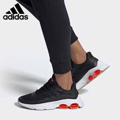 Adidas/阿迪达斯正品春季新款QUADCUBE 男女跑步运动鞋EH2536