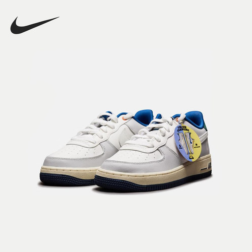 Nike/耐克正品当季新款GS女子大童耐磨系带板鞋HM3721-111