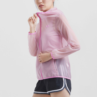 Skechers 女子运动休闲舒适宽松连帽夹克外套 斯凯奇正品 夏季