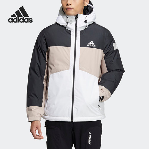 阿迪达斯正品男子羽绒服