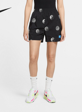 Nike/耐克正品SPORTSWEAR女子运动休闲印花短裤CJ3886-010
