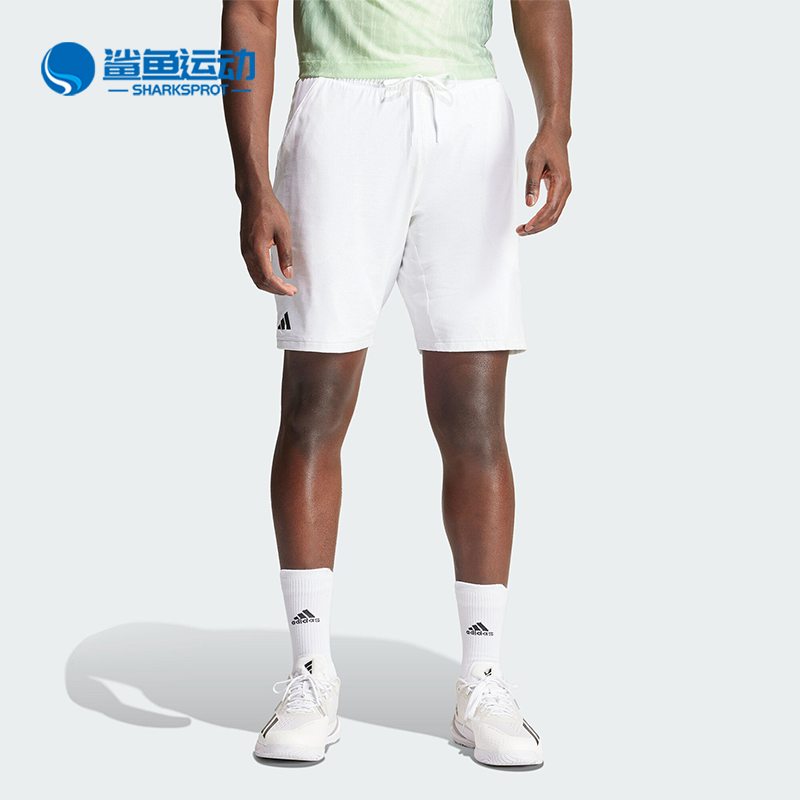 Adidas/阿迪达斯正品网球大满贯系列男士经典透气运动短裤IQ4731