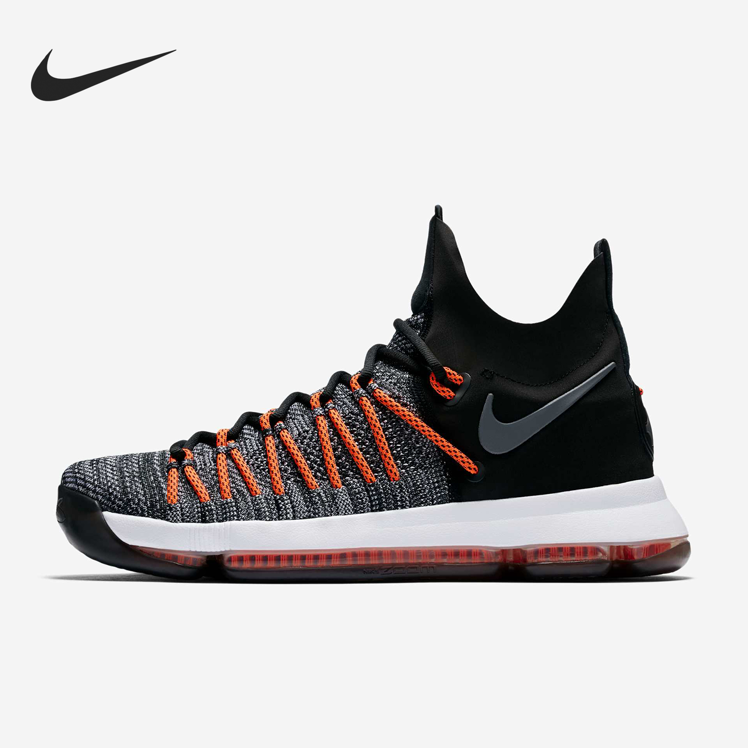 Nike/耐克正品KD 9 ELITE男士减震中帮实战篮球鞋878637-010