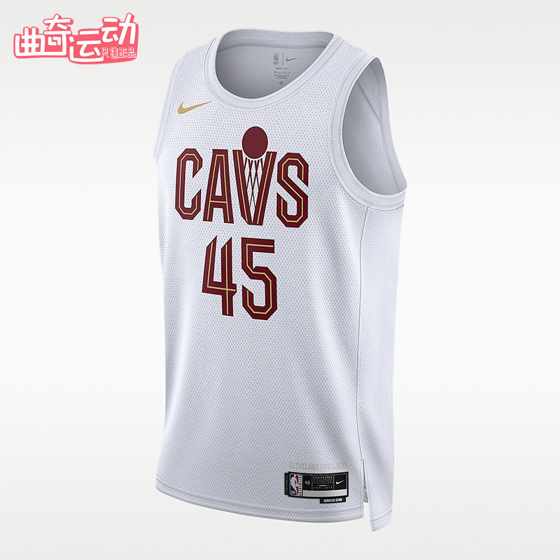 Nike/耐克正品NBASwingman新款男白酒红色经典休闲球衣DN2073-108