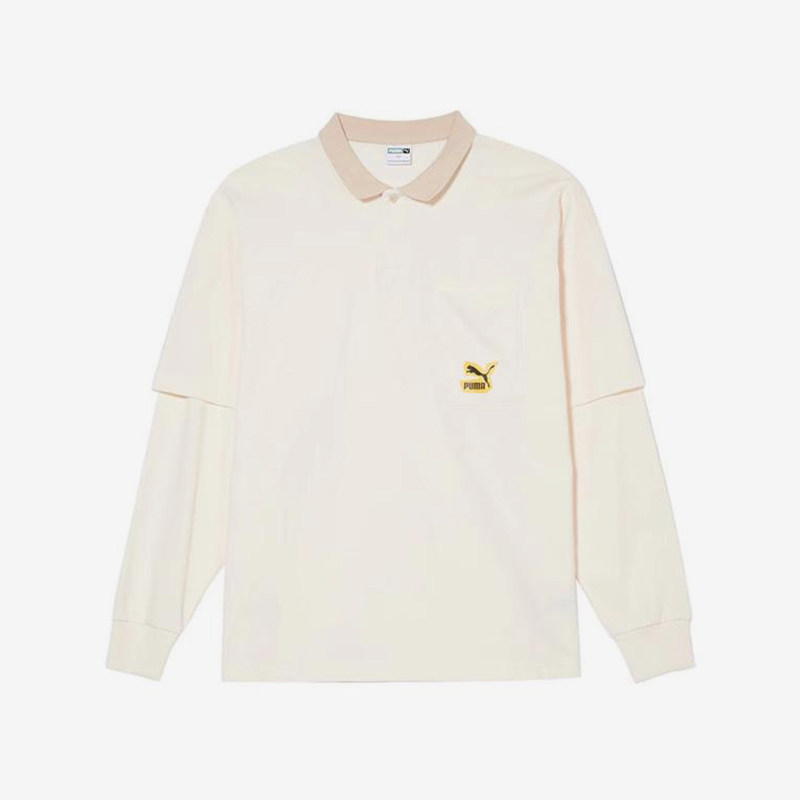 Puma/彪马正品2025冬季款男士翻领套头耐穿休闲卫衣539973-65