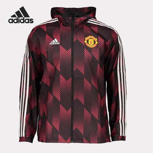 Adidas/阿迪达斯正品轻薄款男子尤文足球连帽夹克外套GR3872